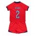 Billige England Kyle Walker #2 Bortetrøye Barn VM 2022 Kortermet (+ korte bukser)